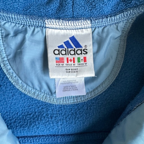 Vintage ‘99 Adidas Fleece Jacket sz. M - Picture 4 of 8